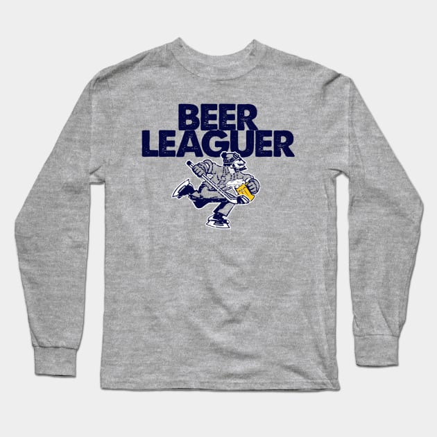 BEER LEAGUER Long Sleeve T-Shirt by YourLuckyTee